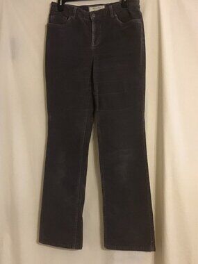 SONOMA GRAY 5-Pocket Bootcut Mid-Rise Corduroy Jeans/Pants SIZE 4 AVG